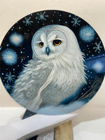 #587 Owl Sign and Ribbon Bundle