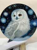 #587 Owl Sign and Ribbon Bundle