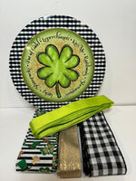 #605  St Patrick Sign and Ribbon Bundle