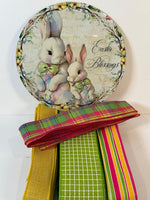 #611 Spring  Bundle, Easter Sign and Ribbon Bundle