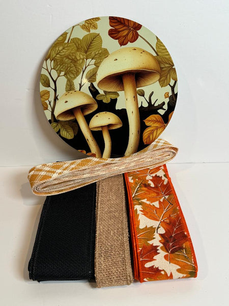 #686  Fall Sign and Ribbon Bundle