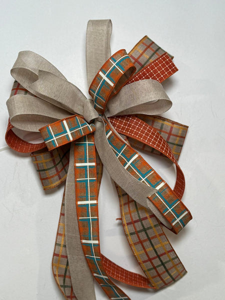 #900 Fall Bow, Lantern Bow, Wreath Bow