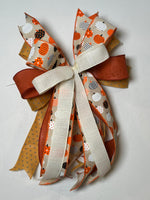 #906 Fall Bow, Lantern Bow, Wreath Bow