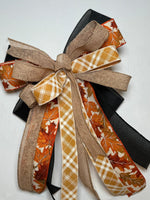 #913 Fall  Bow, Lantern Bow, Wreath Bow