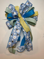 #925 Spring Bow,  Lantern Bow, Wreath Bow, Home Décor