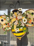 Bumble Bee Design,  Summer Design, Front Door Décor