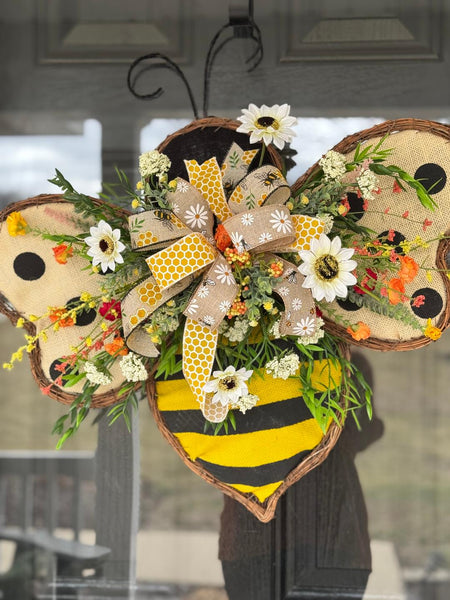 Bumble Bee Design,  Summer Design, Front Door Décor