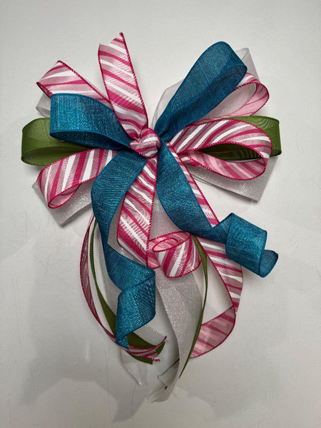 #1027 Holiday Bow, Lantern Bow, Wreath Bow