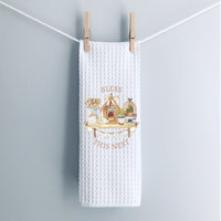 Bless This Nest Design, Spring Tea Towel,  Kitchen Décor, Hostess Gift