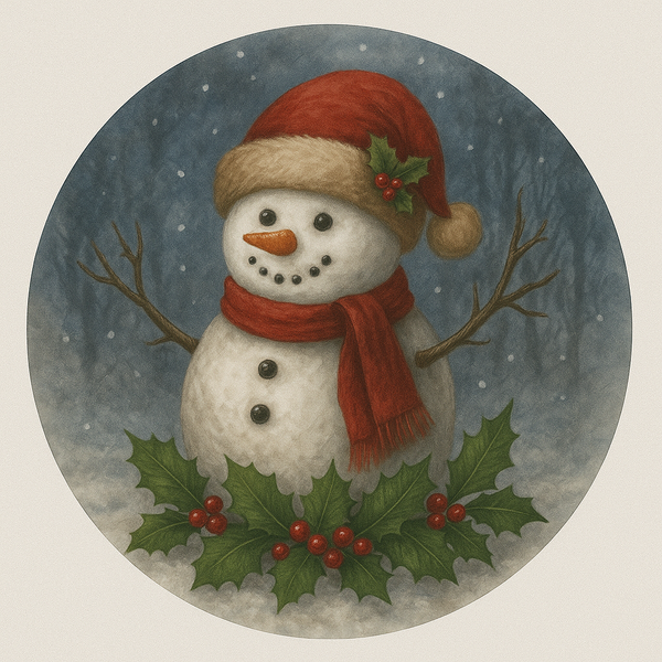 C066 Holiday Sign, Wreath Center, Wreath Attachment