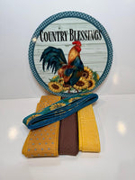 # 736 Country Blessing  Sign and Ribbon Kit