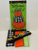 # 744 Welcome Fall  Sign and Ribbon Bundle