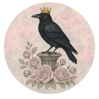 H122 Halloween Sign, Raven Sign, Metal Sign, Wreath Sign