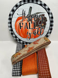 #577 Fall Sign and Ribbon Bundle