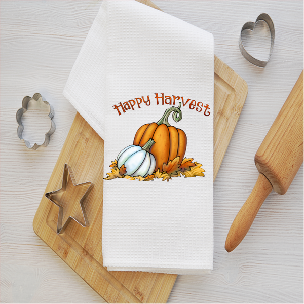 Happy Harvest Design, Fall Kitchen Décor, Fall Party Décor, Fall Hostess Gift