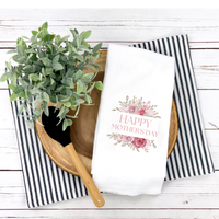 Mothers Day Tea Towel, Mothers Day, Spring Tea Towel, Kitchen Décor, Hostess Gift