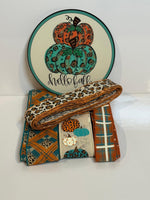 # 746 Hello Fall  Sign and Ribbon Bundle