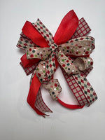 #1000 Holiday Bow, Lantern Bow, Wreath Bow