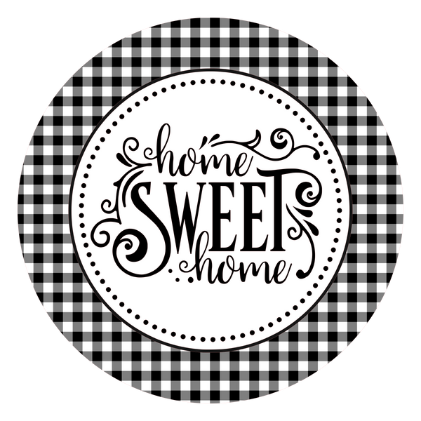 Home Sweet Home Sign, Everyday Sign, Wreath Sign, Wreath Center