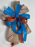 #1016 Fall Bow, Lantern Bow, Wreath Bow