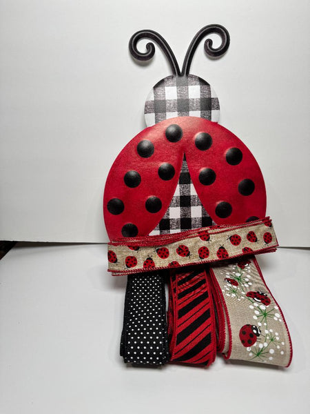 # 474 Ladybug Sign and Ribbon Kit