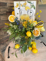 Lemon Centerpiece, Everyday Centerpiece, Summer Design
