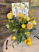 Lemon Centerpiece, Everyday Centerpiece, Summer Design