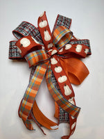 #965 Fall Bow, Lantern Bow, Wreath Bow
