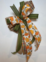 #963 Fall Bow, Lantern Bow, Wreath Bow