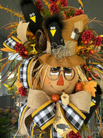 Fall Scarecrow Design ,Fall Design, Front Door Design