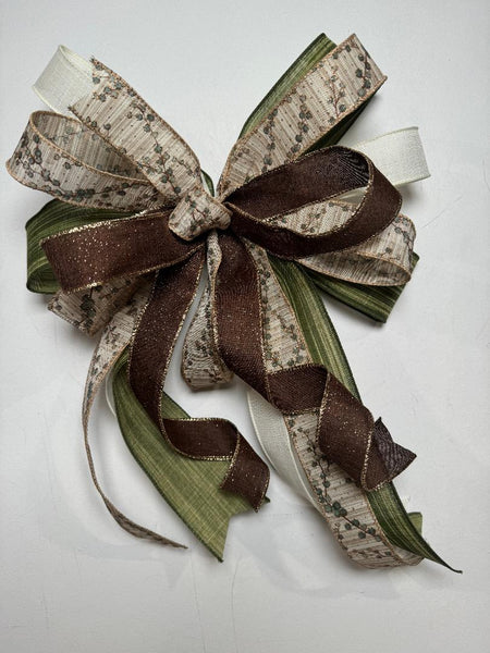 #999 Holiday Bow, Lantern Bow, Wreath Bow