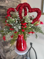 Valentines Centerpiece, Valentines Decor,  Home Decor