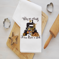 Witch Tea Towel Design, Halloween Kitchen Décor, Halloween Party Décor, Whimsical Design