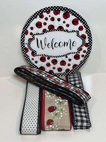 # 737 Ladybug  Sign and Ribbon Kit