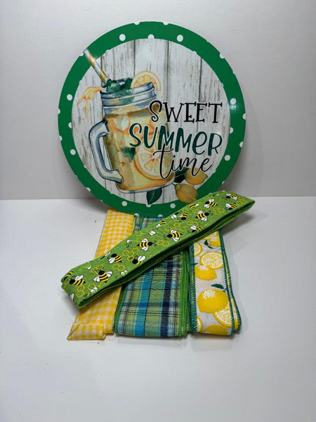 #465 Sweet Summer Time Sign and Ribbon Kit