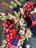 Patriotic Design, Memorial Day, 4th of July, Veterans Day, Front Door Decor
