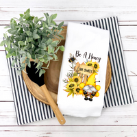 Bee A Honey, Bee Design, Bee Sweet, Summer Tea Towel, Summer Kitchen Décor