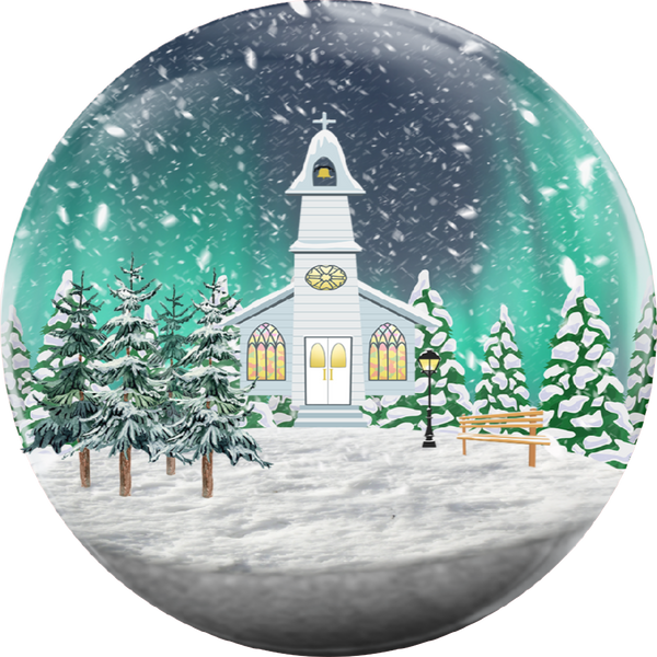 Church Design, Snowy Design, Holiday Sign, Wreath Center, Wreath Attachment