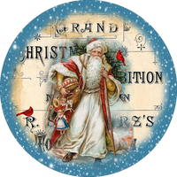 Grand Christmas Victorian Design, Holiday Sign Christmas Sign, Wreath Sign, Wreath Center