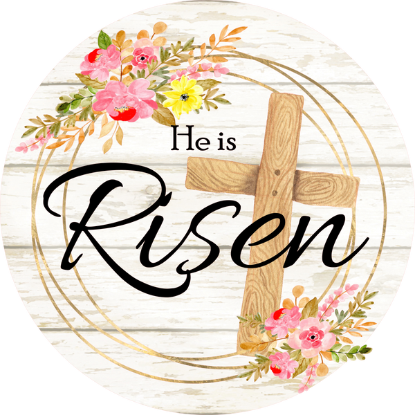 He is Risen Sign, Wreath Sign, Wreath Center, Wreath Attachment