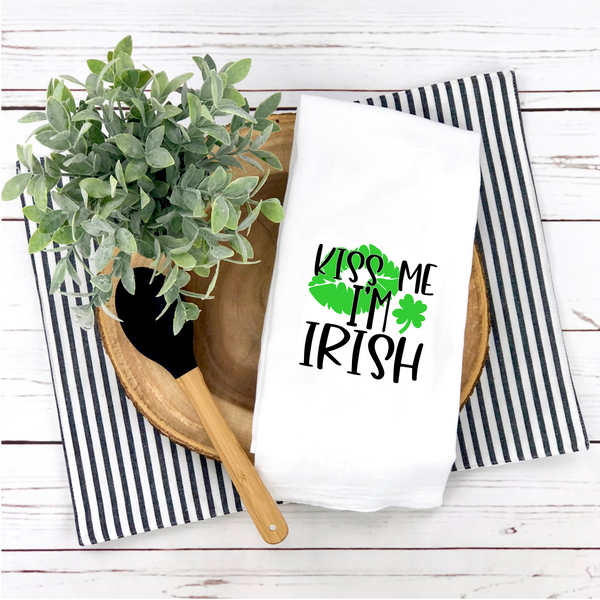 Kiss Me I'm Irish, St Patrick's Design, Hostess Gift, Home Décor