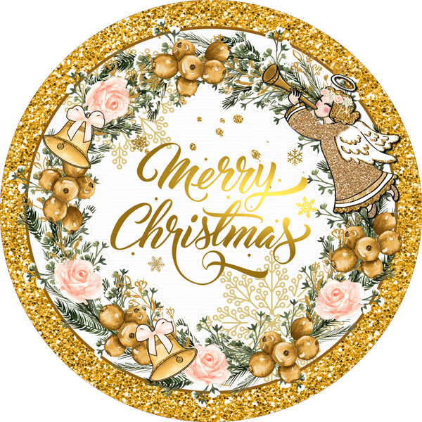 Merry Christmas Sign, Holiday Sign, Christmas Sign, Wreath Supplies, Wreath Center