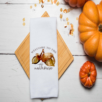 Welcome To The Nut House, Fall Decor, Fall Kitchen Décor, Fall Party Décor