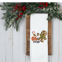 Oh Snap Gingerbread Design, Christmas Kitchen Décor, Christmas Party Décor