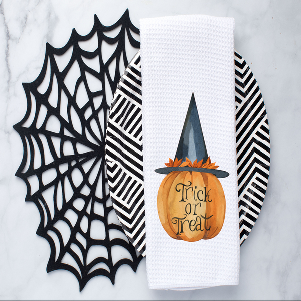 Halloween Tea Towel, Halloween Kitchen Décor, Halloween Party Décor